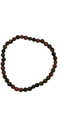 Unakiet facet armband 4mm.