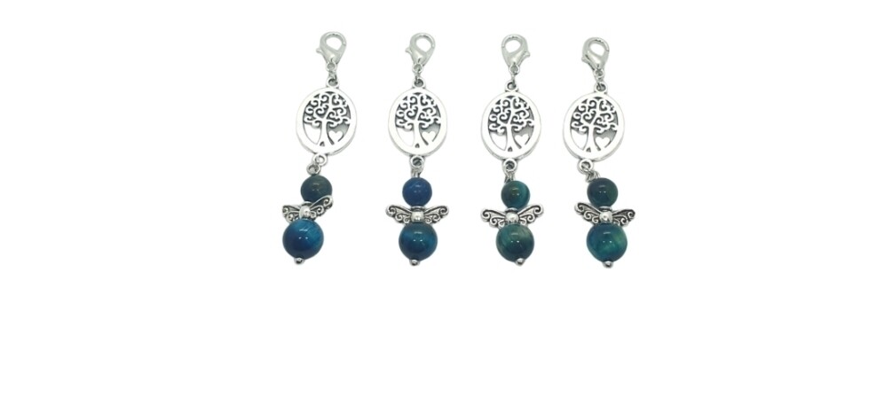 Beschermengel klassiek blauw/groen