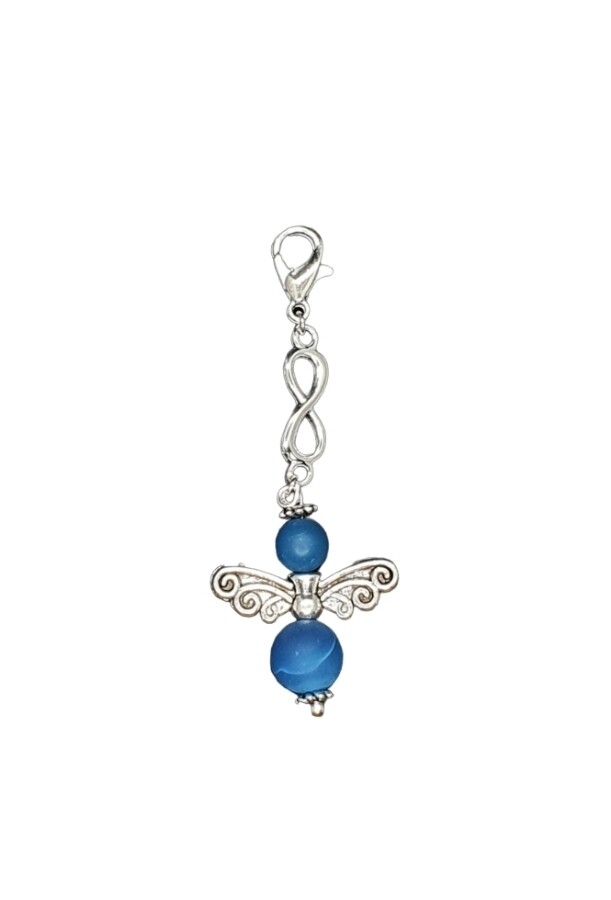 Beschermengel Infinity blauw.