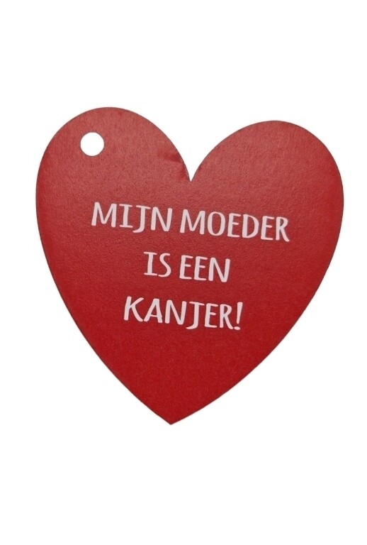Mijn moeder is een kanjer - kadokaartje