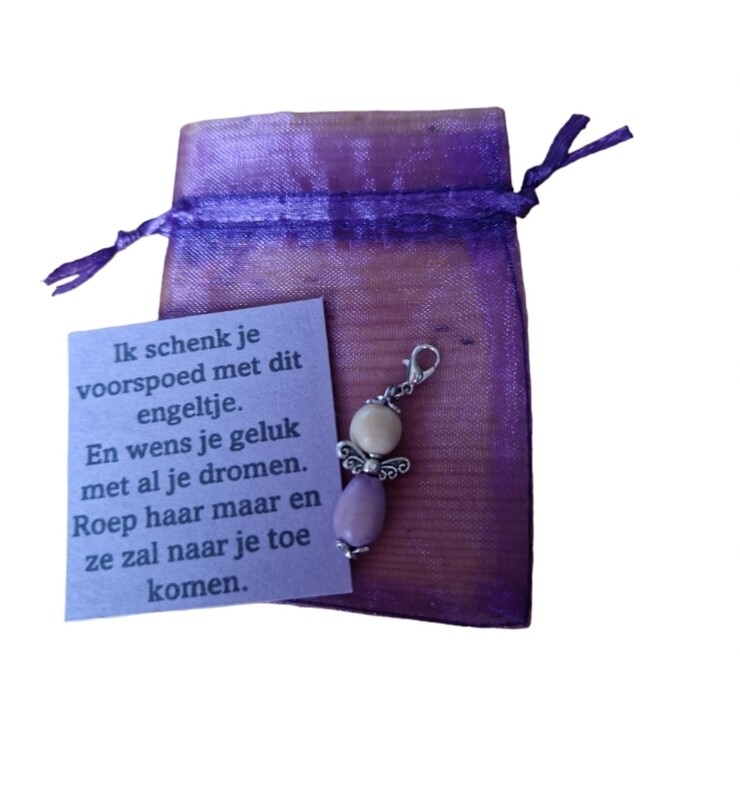 Beschermengel Voorspoed paars.