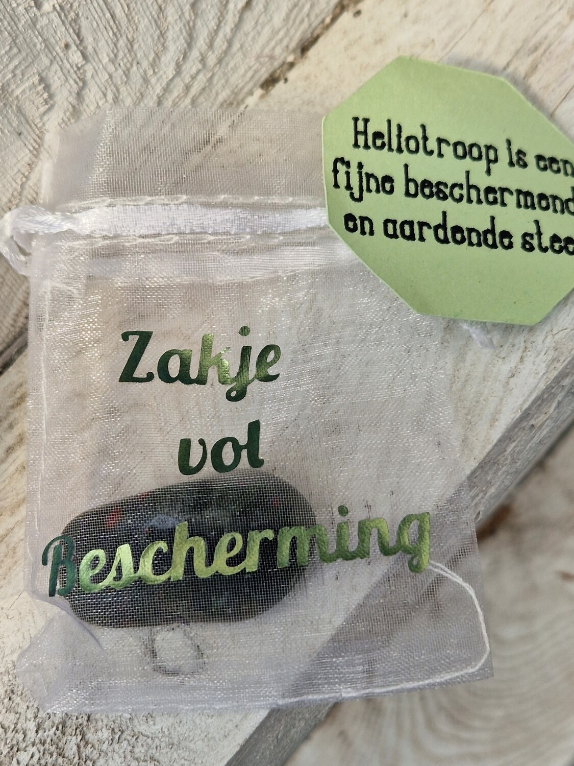 Zakje vol Bescherming - Heliotroop