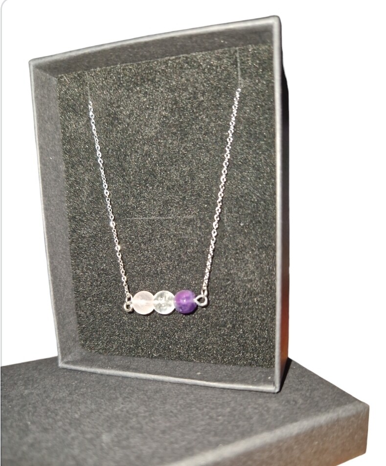 Goudendriehoek ketting.