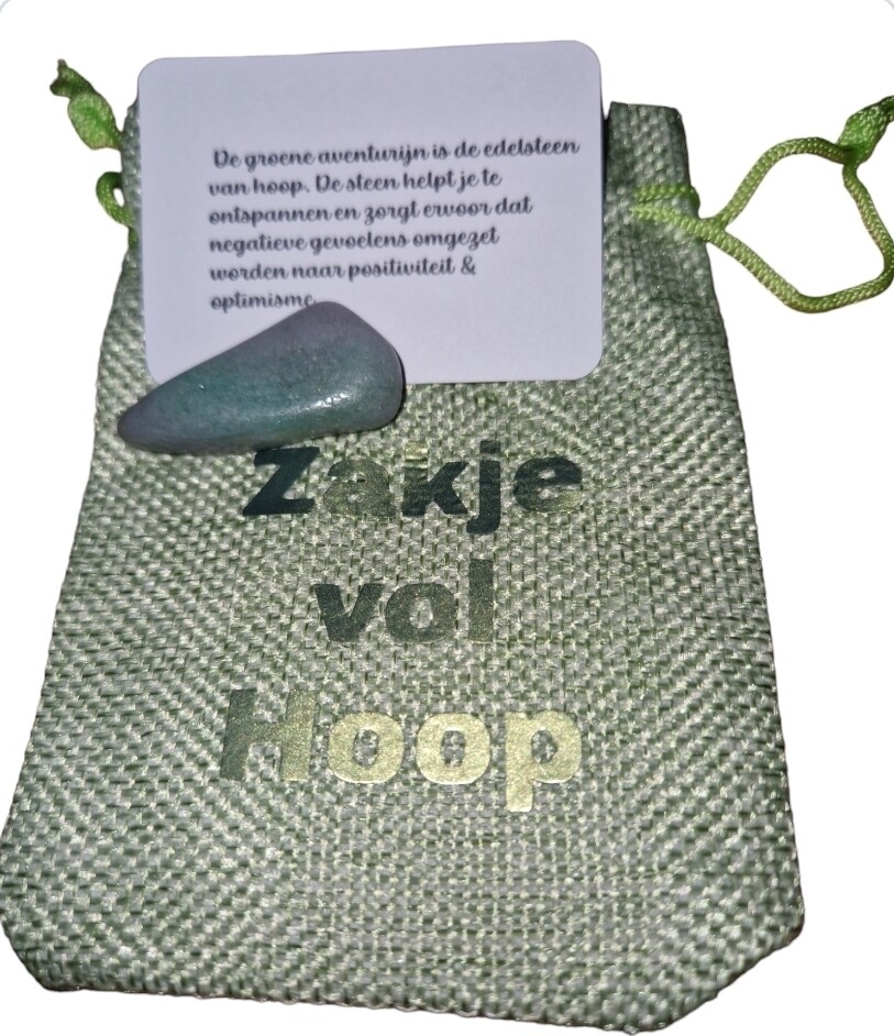 Linnen zakje Hoop.