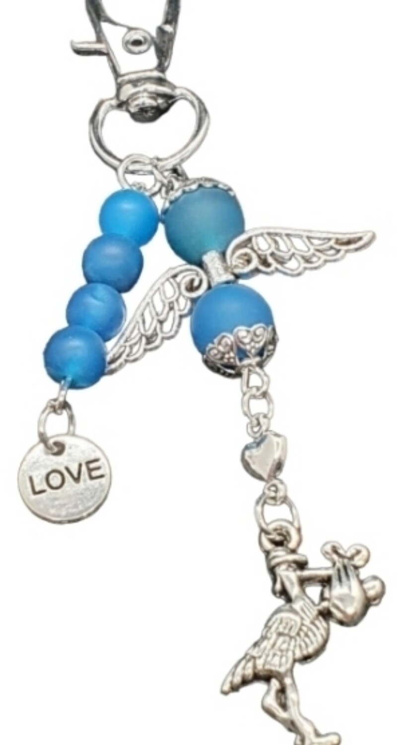 Love ooievaar blauw