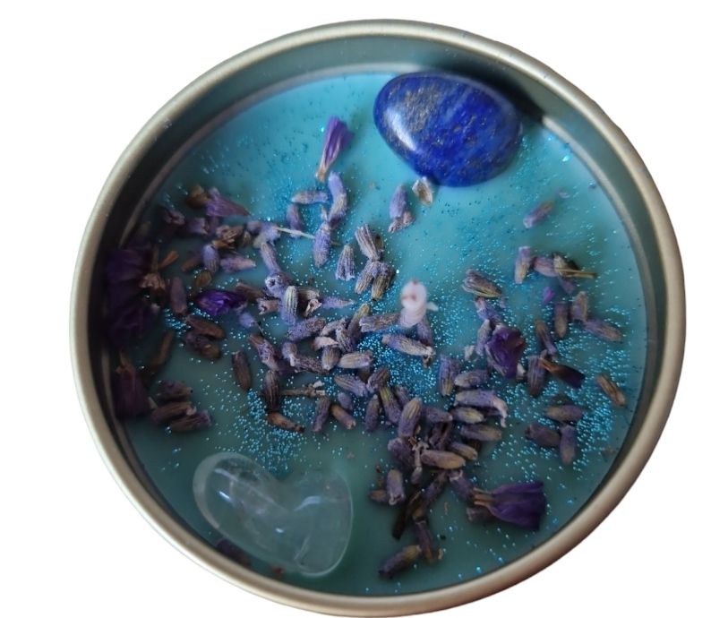 Edelsteen kaars - Anti stress - Chamomile