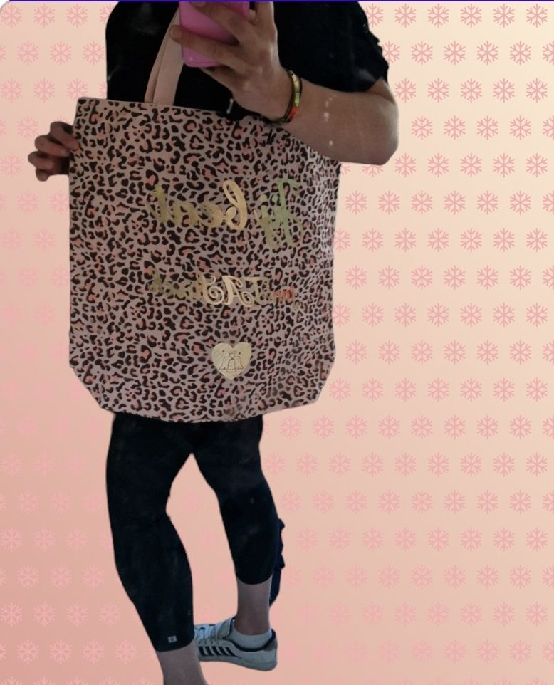 Tote bag luipaard - Jij bent FanTAStisch