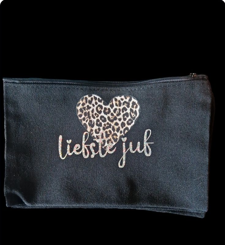 Liefste juf - holografisch zilver - panter hart