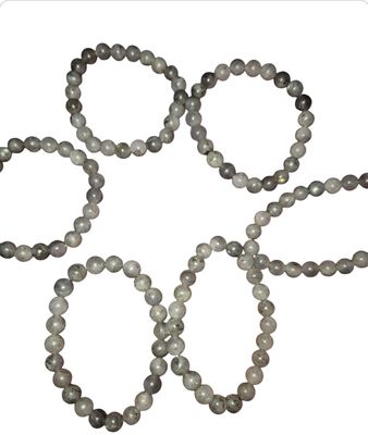 Labradoriet kogelarmband 8mm