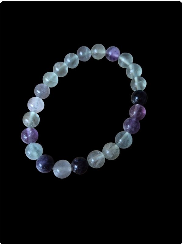 Fluoriet armband 8mm