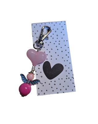 Beschermengel big heart - Roze