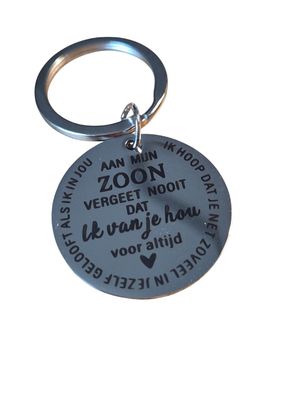 Aan mijn zoon... Aan mijn zoon...