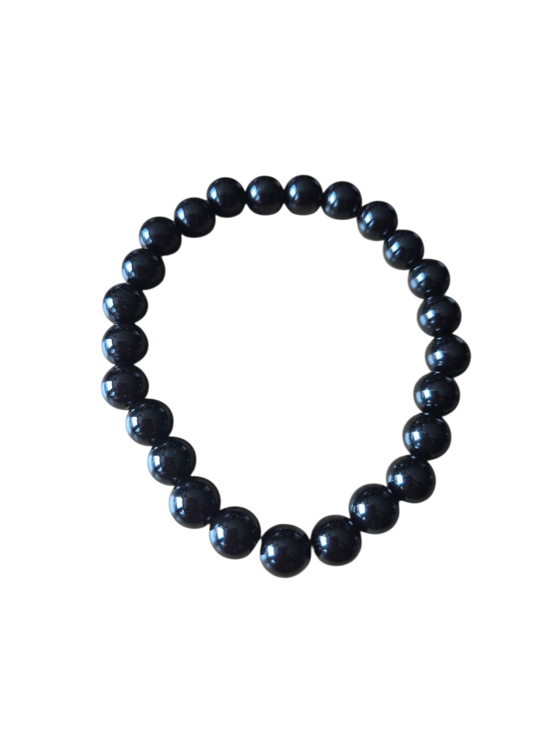 Zwarte onyx armband - 8mm