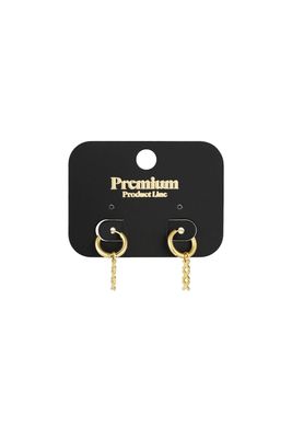 XXX Amsterdam oorbellen - goud