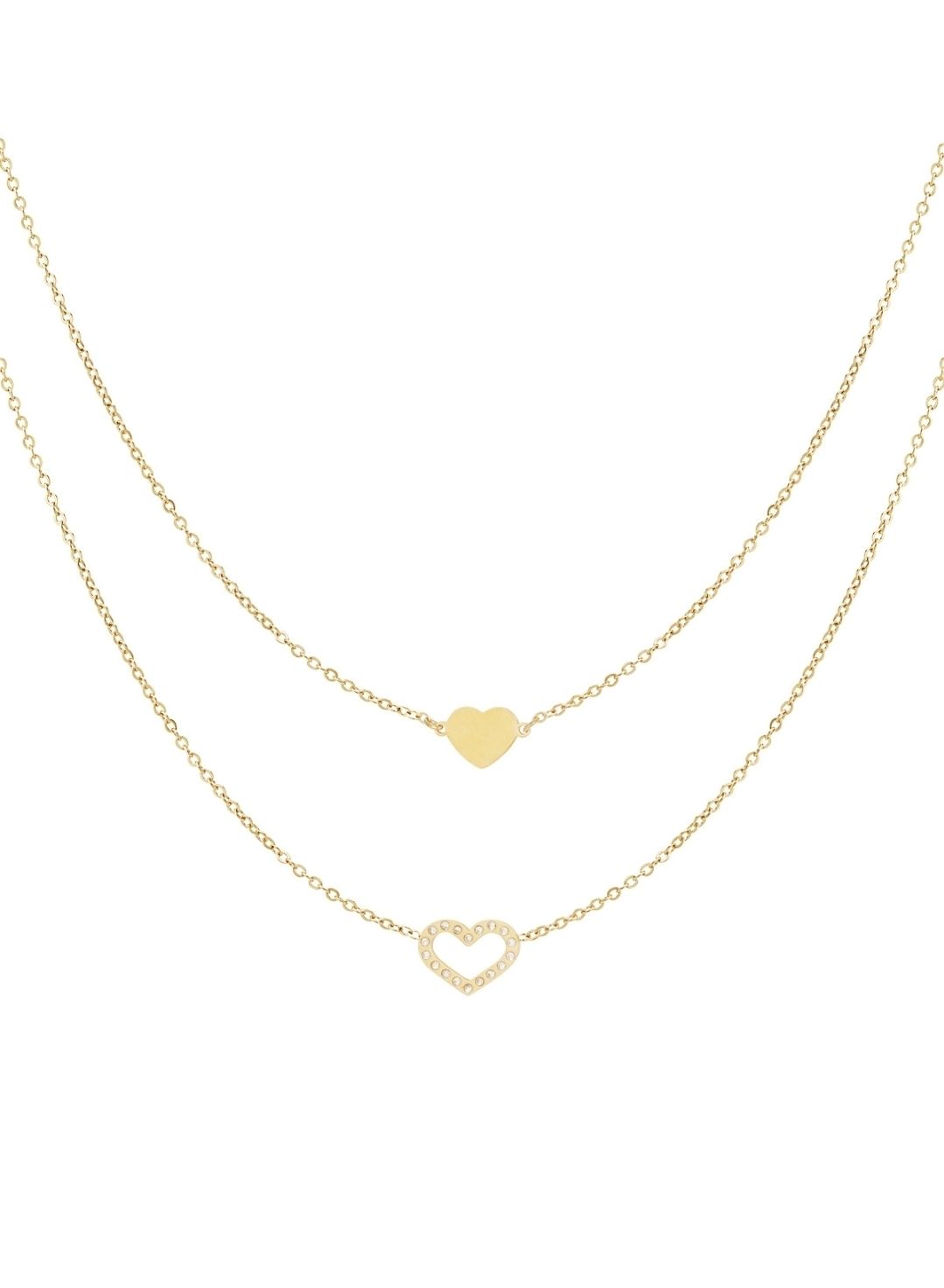Forever bond ketting - goud kleurig
