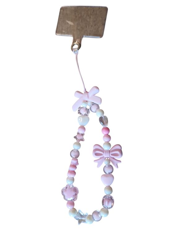 Telefoon armband - pretty pink.