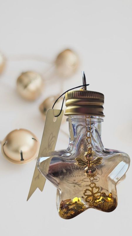 Kerstboom hanger - geluk - gelukster. Kerstboom hanger - geluk - gelukster.