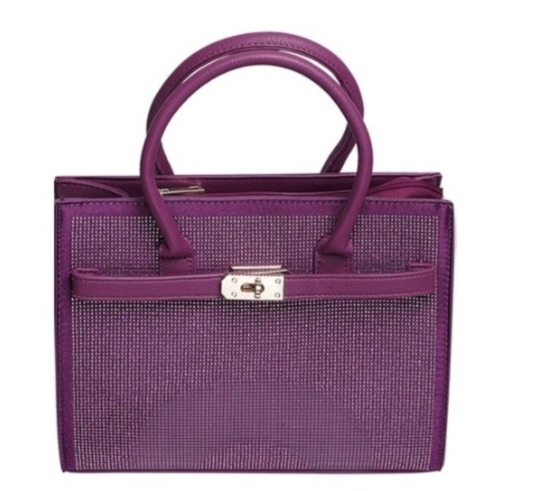 Handtas strass paars Handtas strass paars