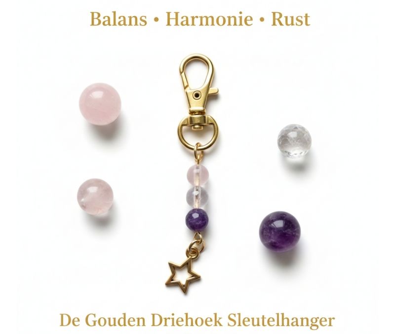 Balans - Harmonie - Rust sleutelhanger