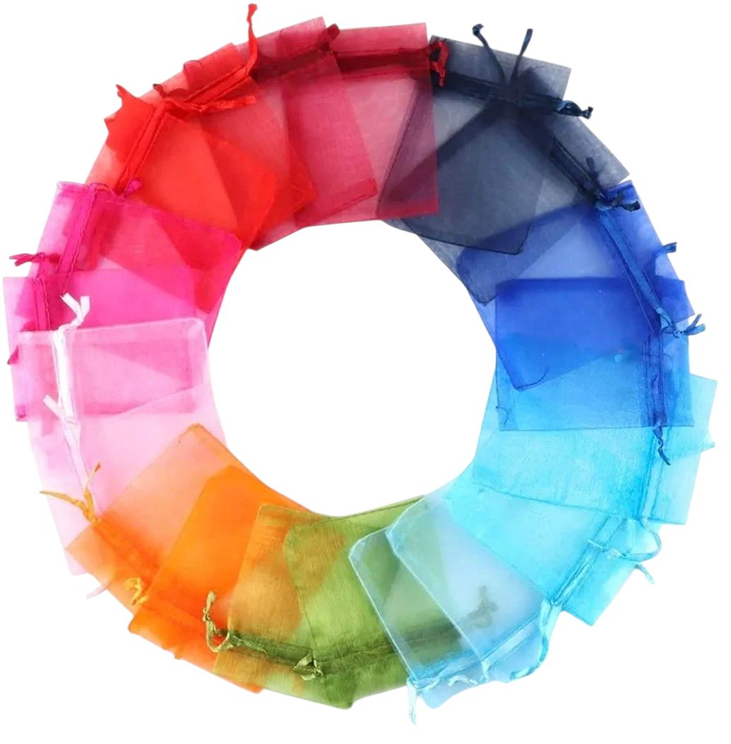 De finishing touch voor jouw geschenk - Organza zakje De finishing touch voor jouw geschenk - Organza zakje