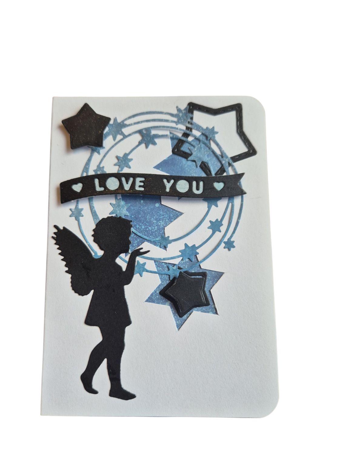 Wens kaart Maanlicht & Engelenwensen