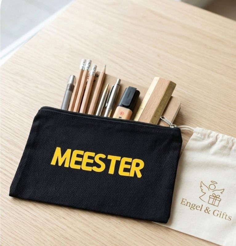 Etui Meester - zwart/goud Etui Meester - zwart/goud