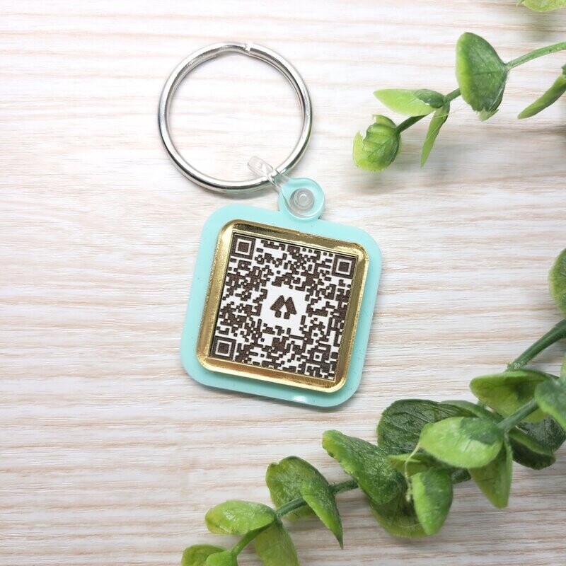 QR Code Keychain