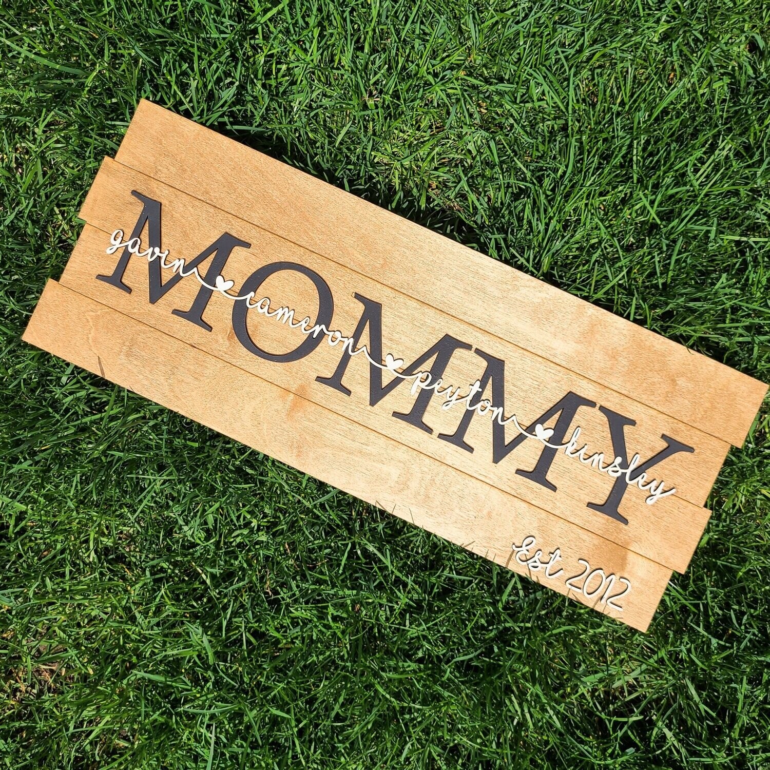 Personalized Mother's Day Sign