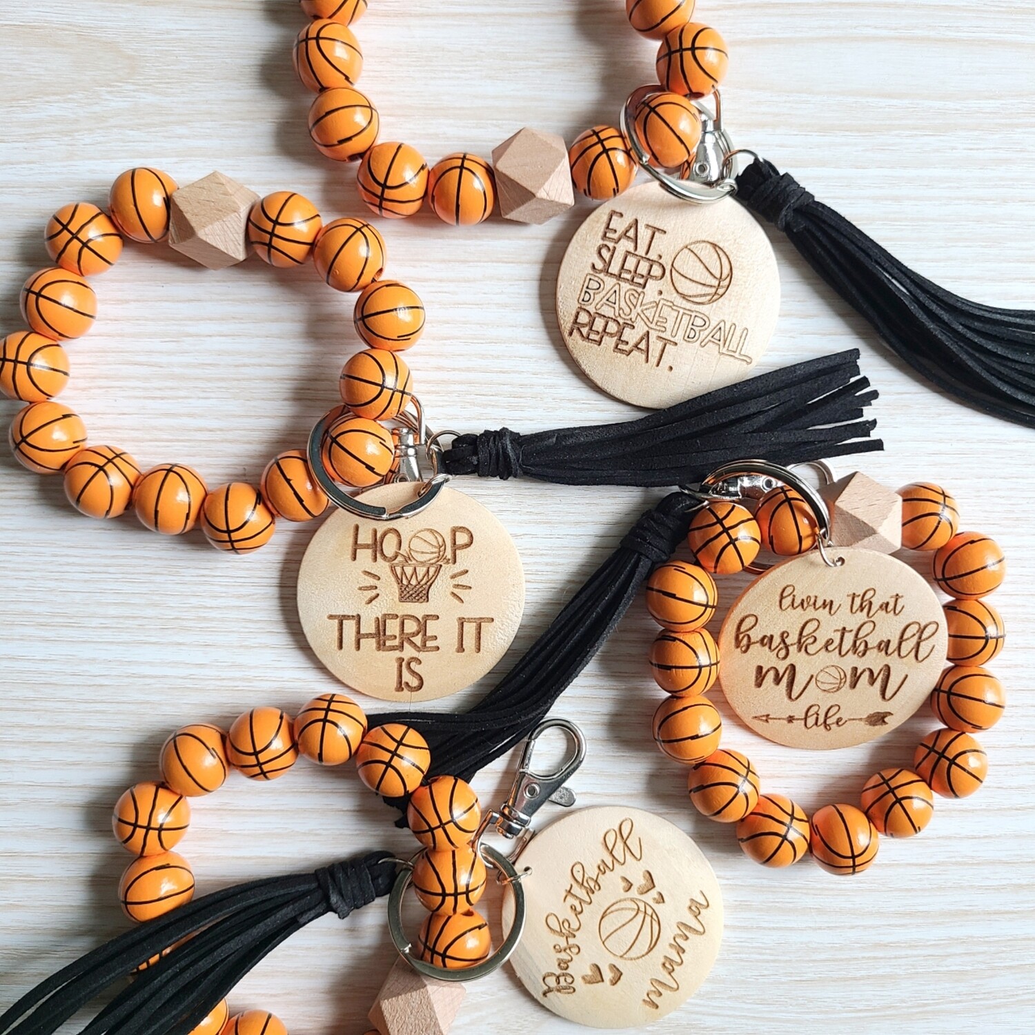 Basketball Wristlet