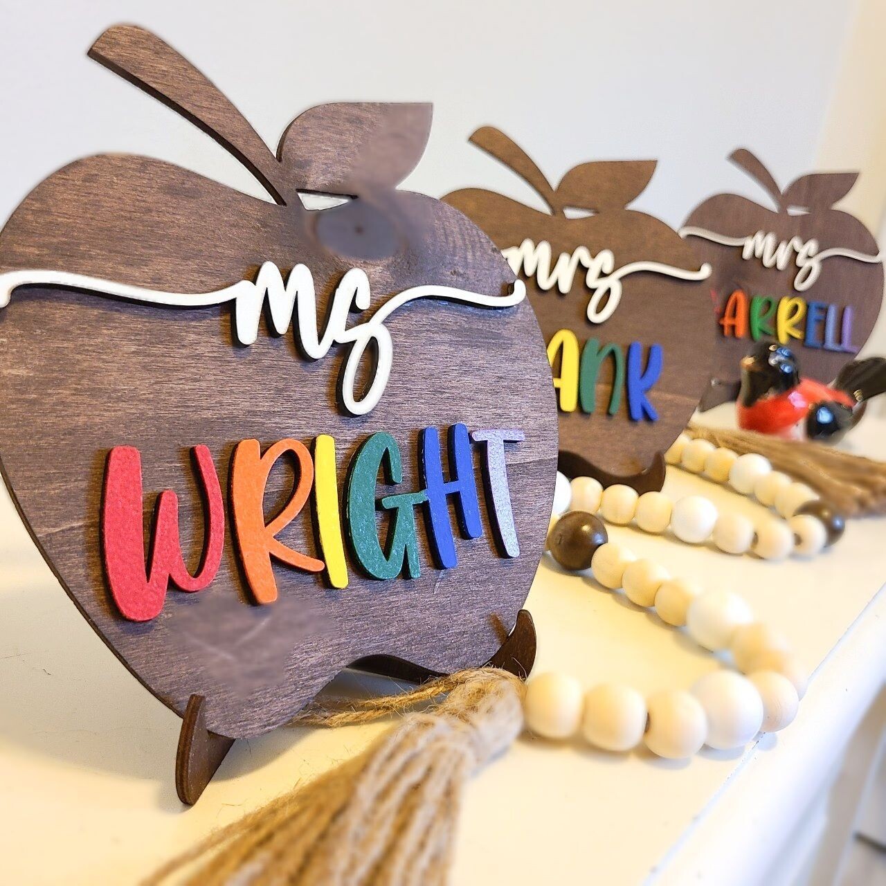 Personalized Teacher Desk Sign