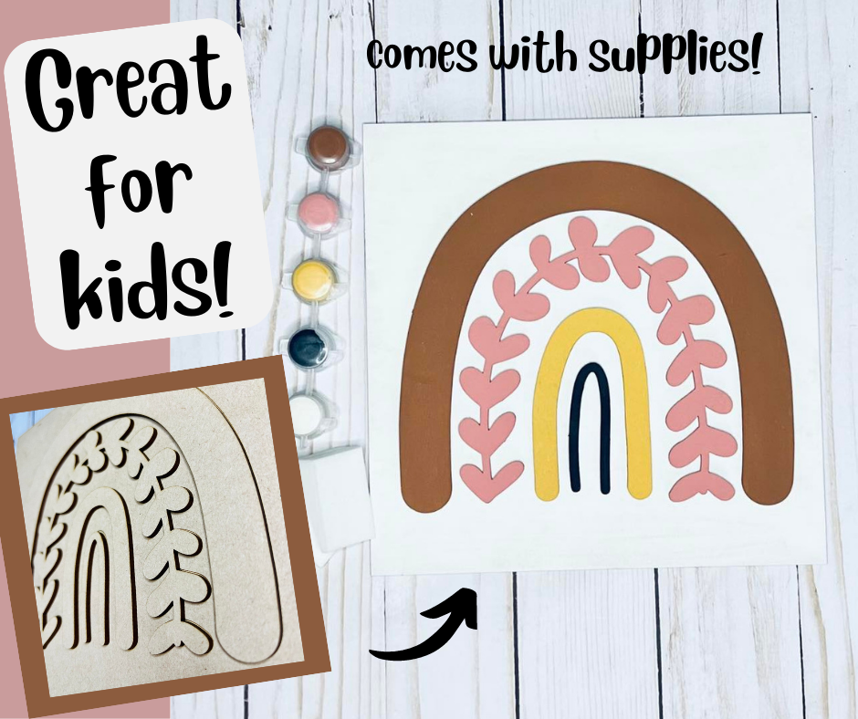 BOHO Rainbow Kids DIY Kit