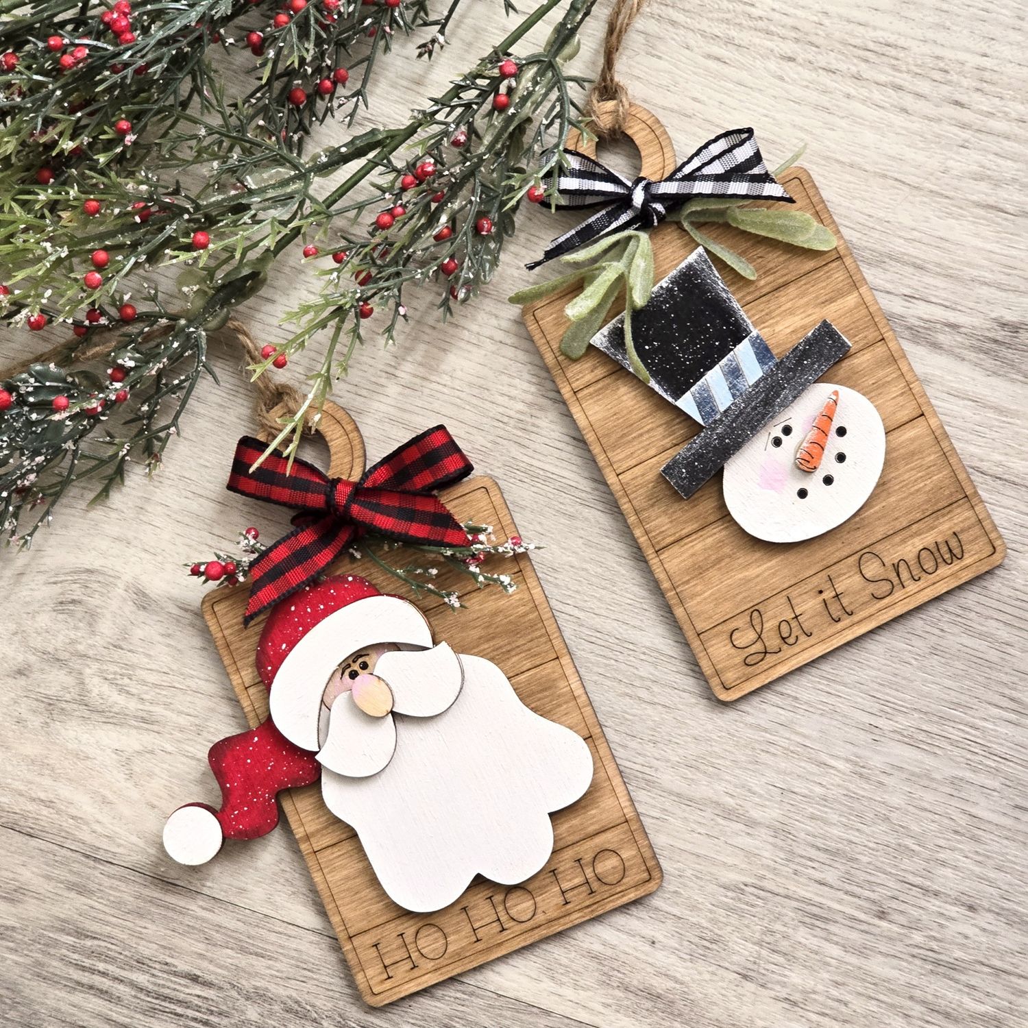 Hand Painted Breadboard Ornament