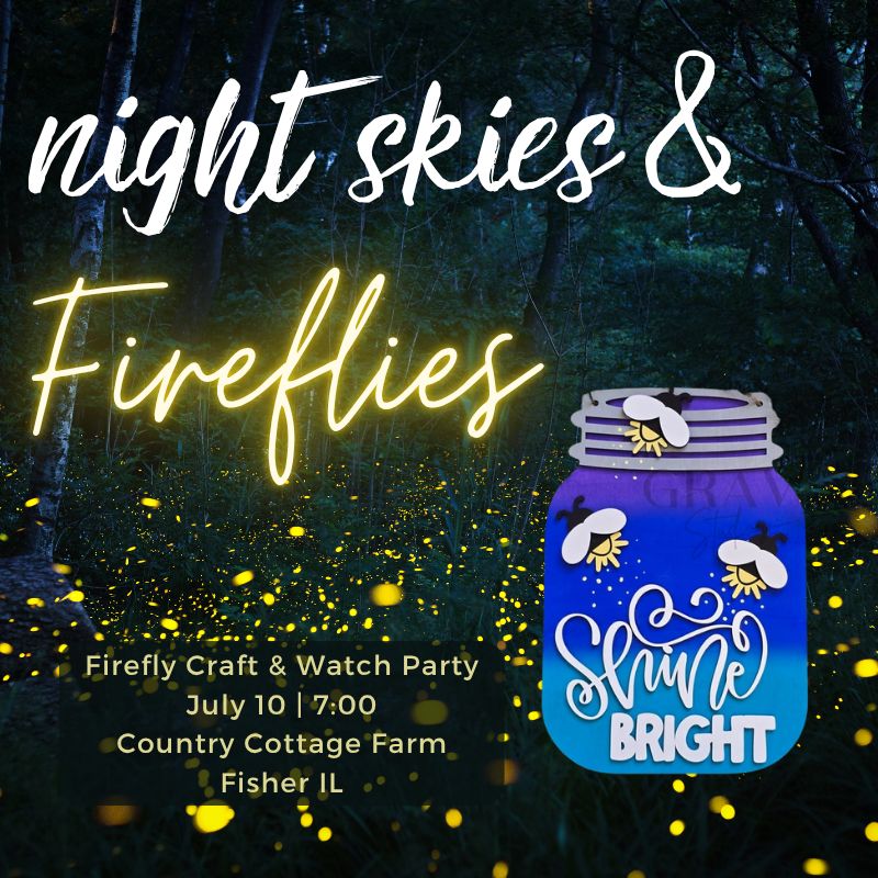 Night Skies and Fireflies July 10