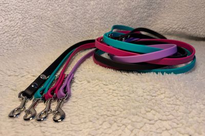 Solid Biothane Leashes