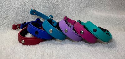 Solid Biothane Limited Slip Prong Collar