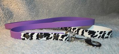 4 ft Holstein on Amethyst Accented Lead