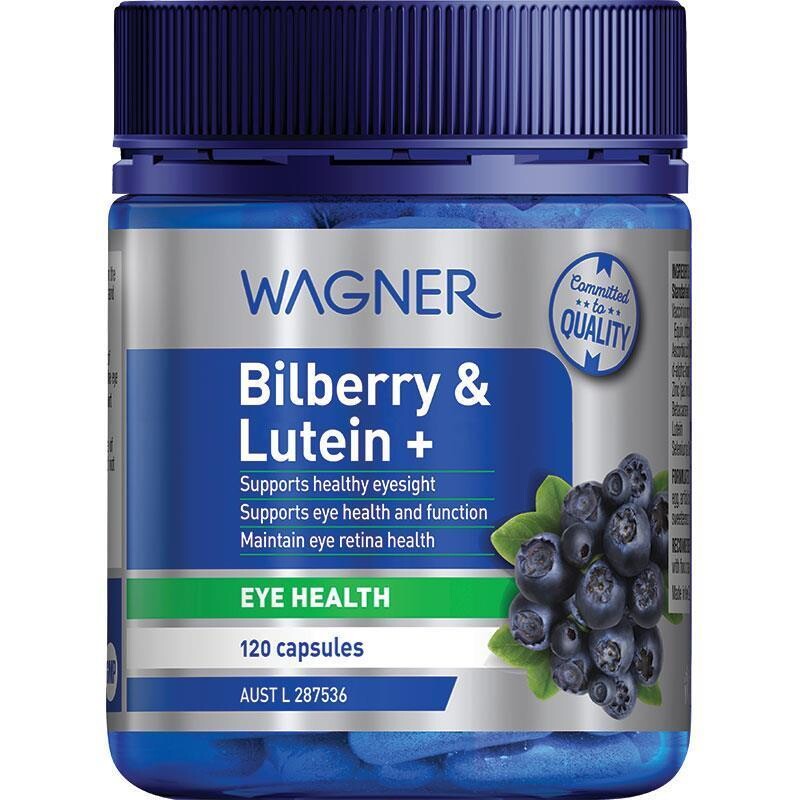 ビルベリー & ルテイン + Bilberry & Lutein + (120カプセル)