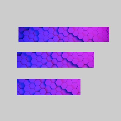 GEO Purple &amp; Pink Fade