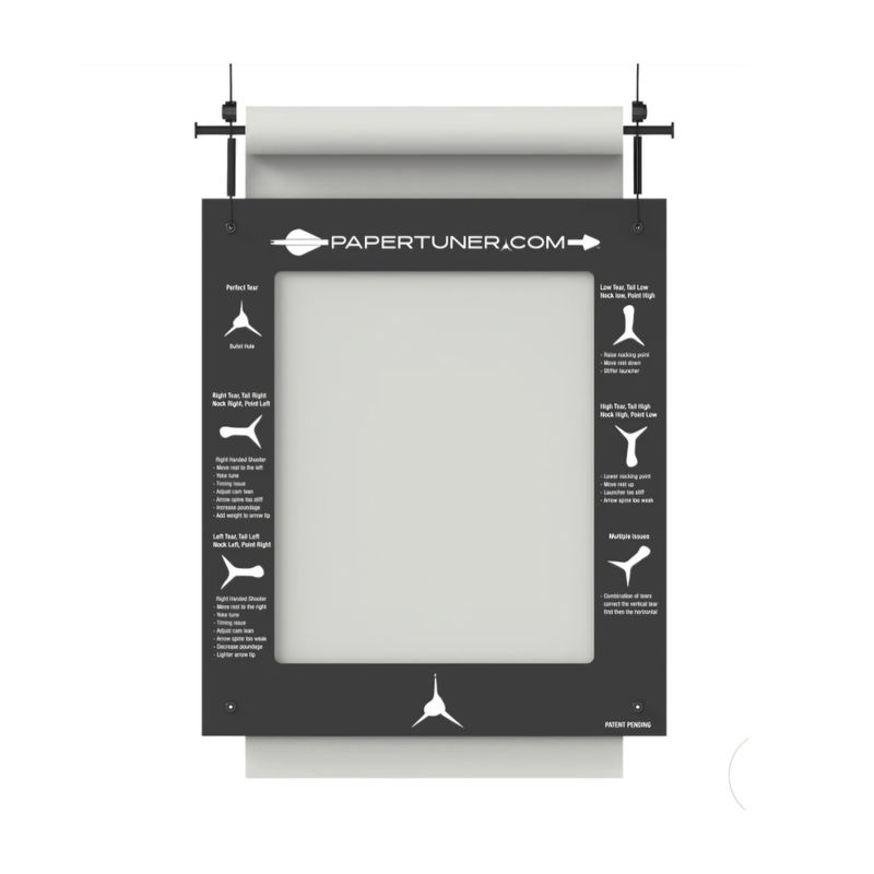 Archery Paper Tuner- Hang &amp; Shoot