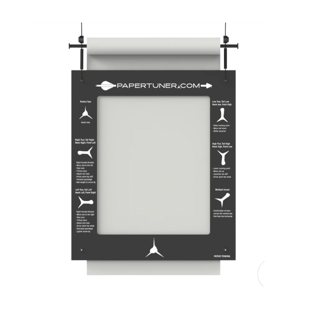 Archery Paper Tuner- Hang &amp; Shoot