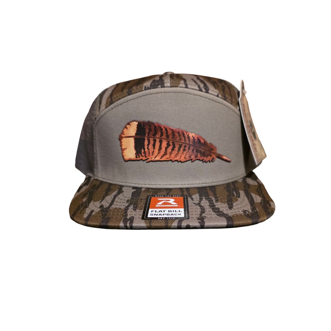 7 Panel Bottomland Turkey Feather Hat
