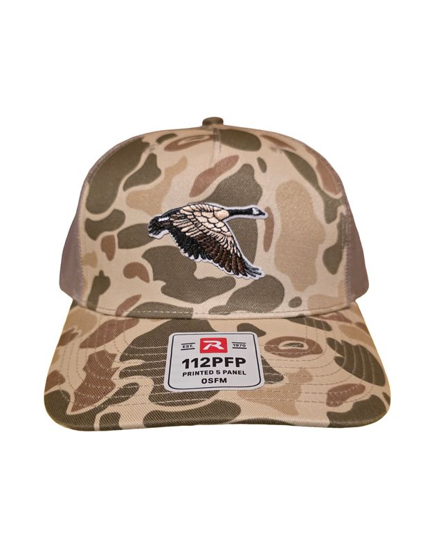 Embroider Goose / Harvest Camo/Light Tan Hat
