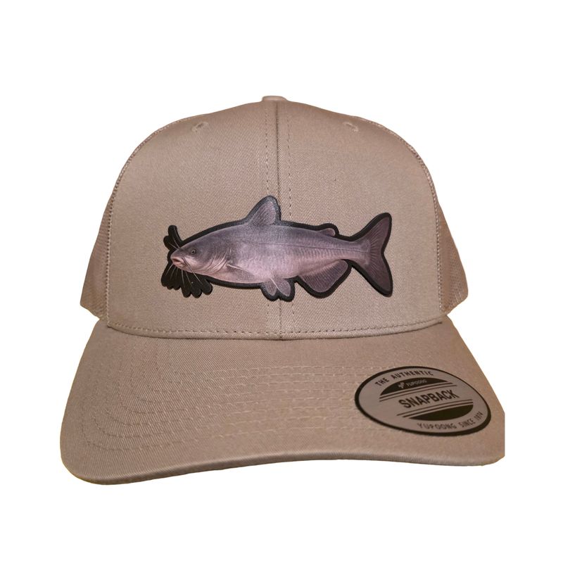 UV Printed Catfish/ Khaki Hat