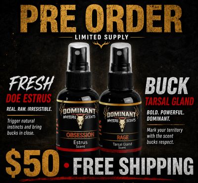 Fresh doe estrus &amp; Buck with tarsal natural