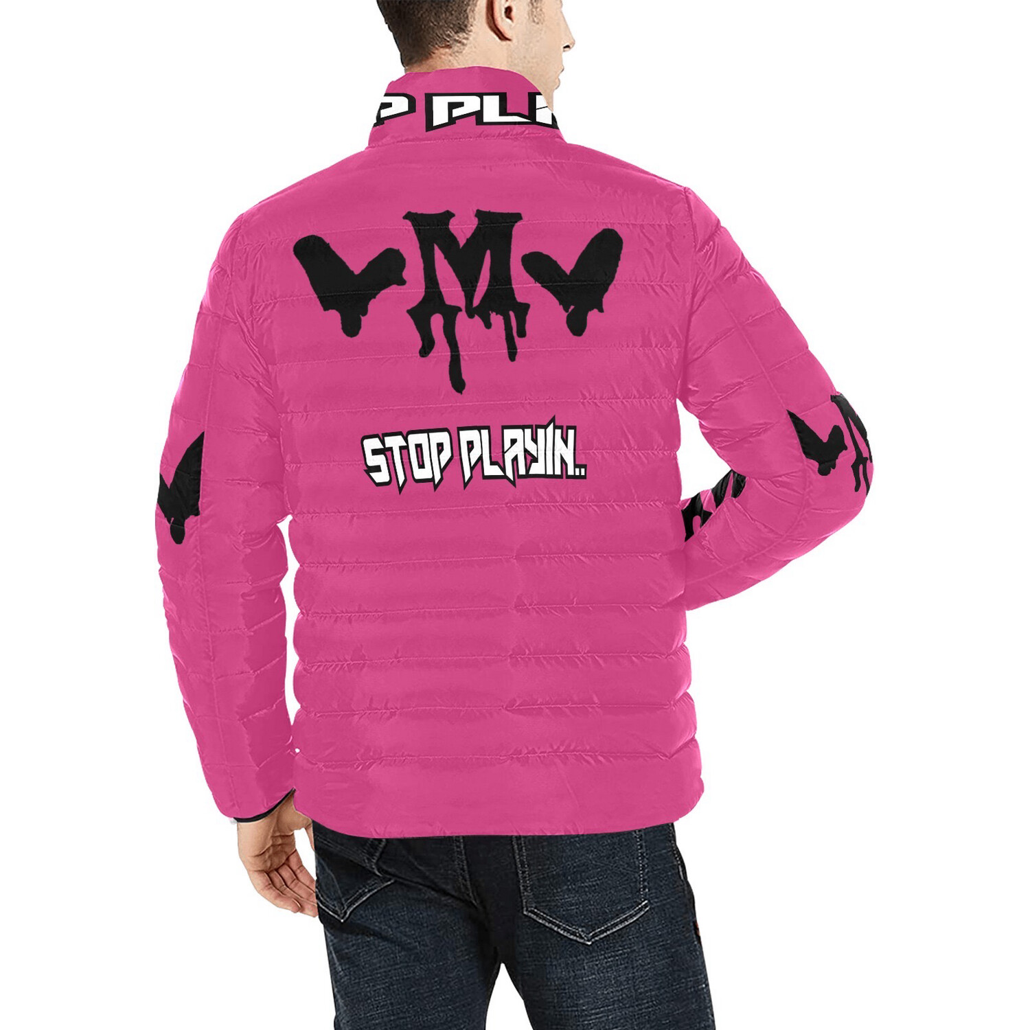LML/Stop Playin/pink Bubble Coat