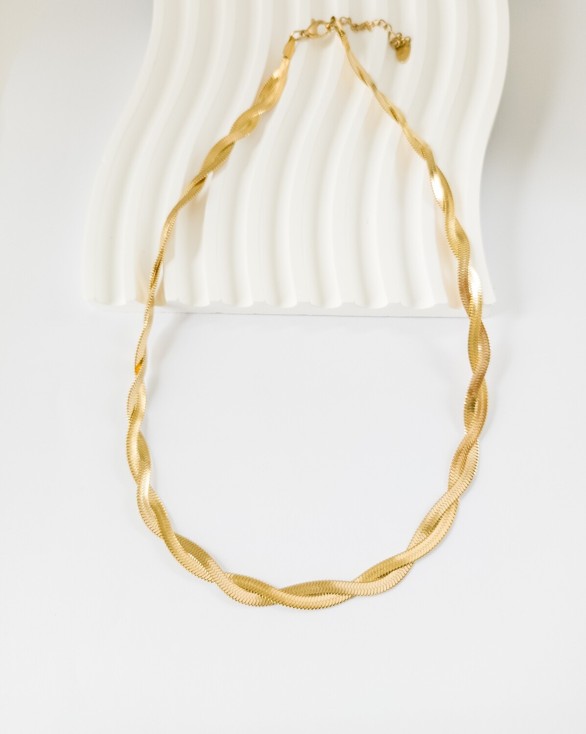 Twisted Snake - Edelstahl Kette