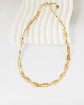 Twisted Snake - Edelstahl Kette