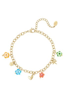 Festive florals - Edelstahl Armband