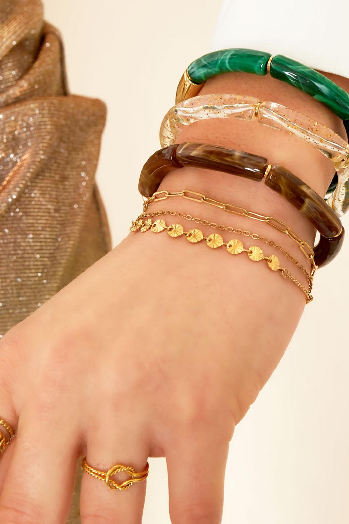 Alea - Edelstahl Armband