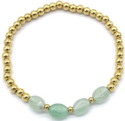 Armband aus blauem Stein